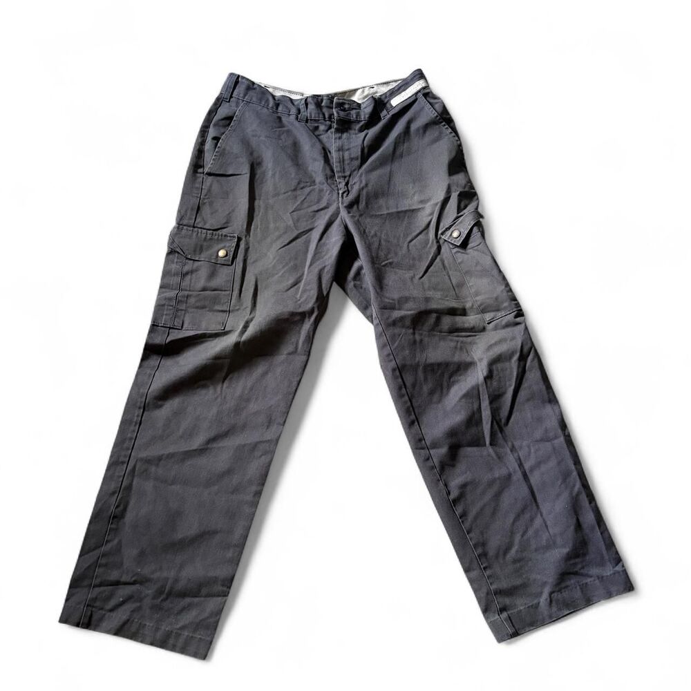 Aramark Charcoal Grey Workwear Cargo Pants W33